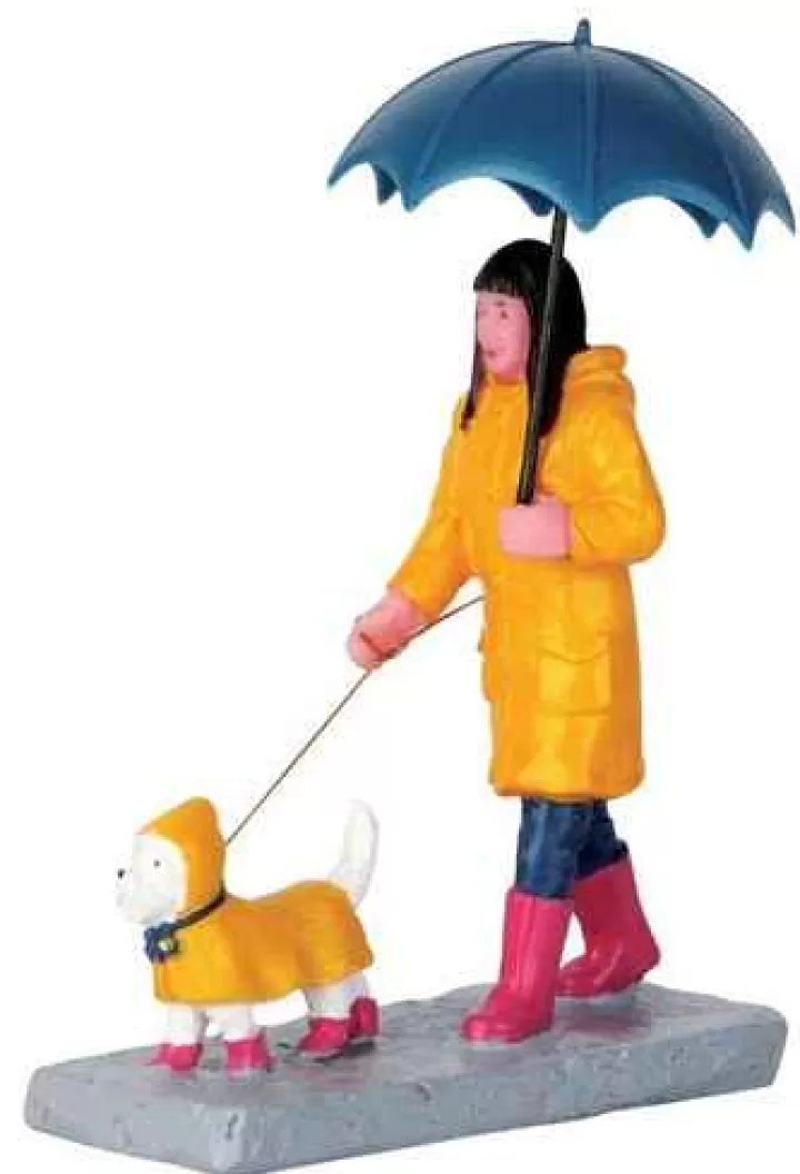 Lemax 62448 - Walking In The Rain - Figurines