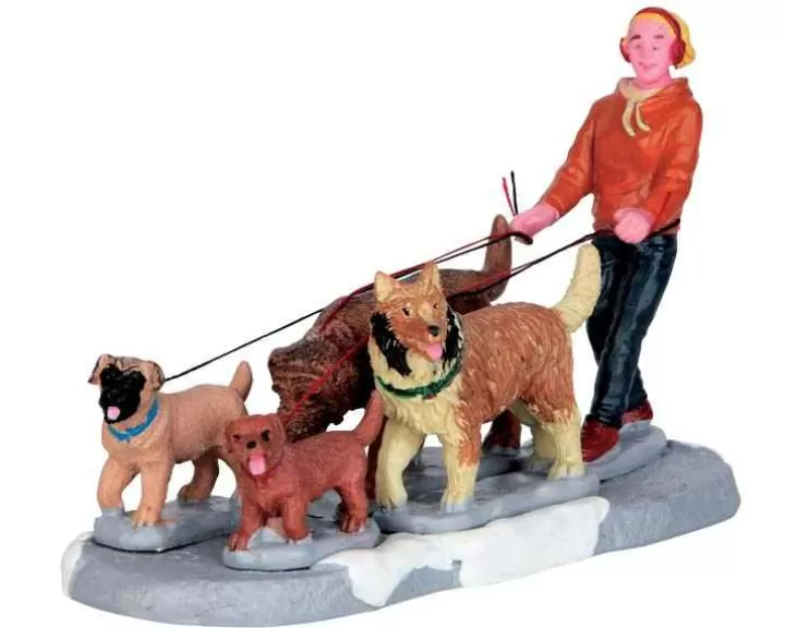 Lemax 62455 - A Pack Of Pups - Figurines