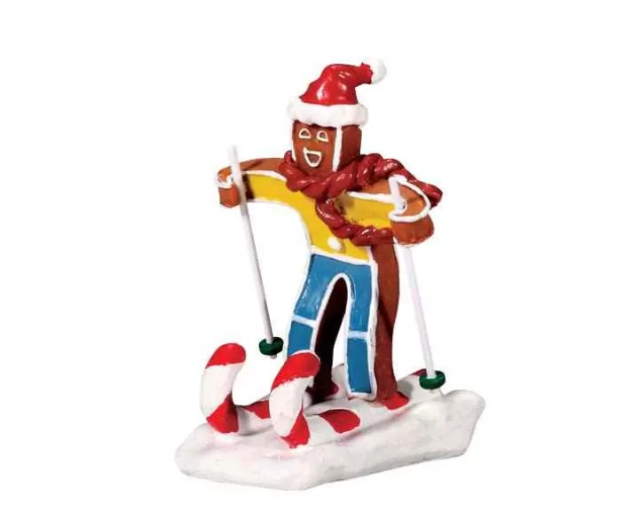 Lemax 72484 - Candy Cane Skier - Sugar N Spice Figurines