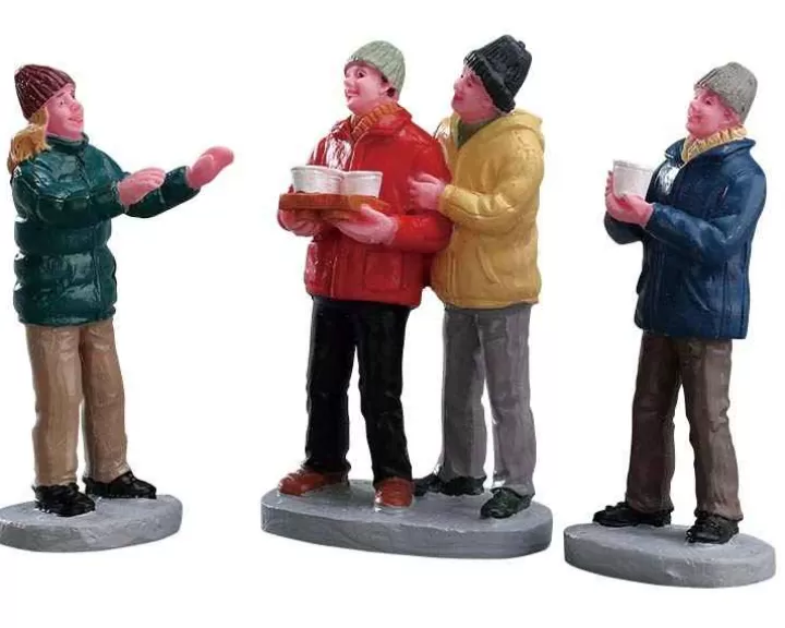 Lemax 72509 - Cider Service, Set Of 3 - Figurines