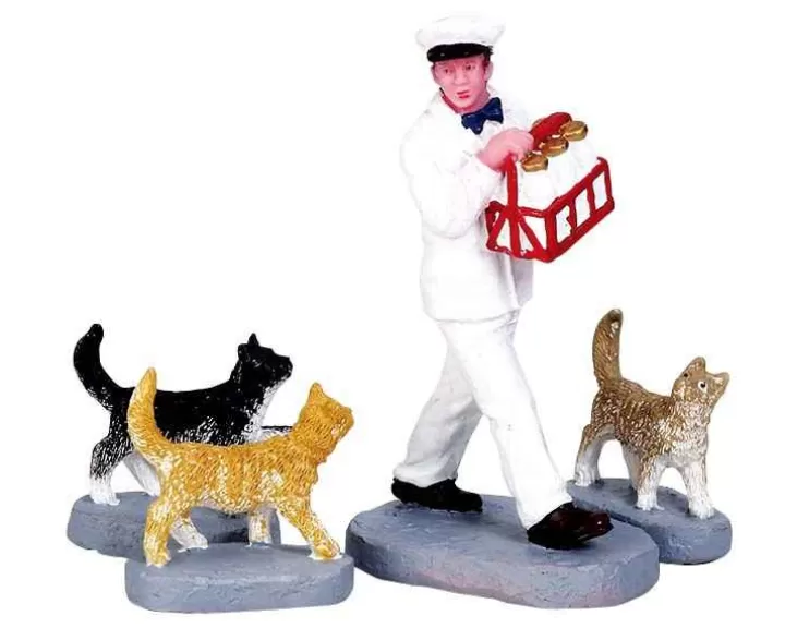 Lemax 72511 - Merry Milkman, Set Of 4 - Figurines