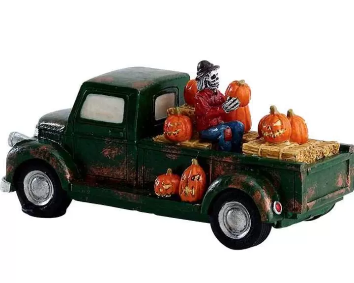 Lemax 73318 - Pumpkin Pickup Truck - Spooky Town Accessories