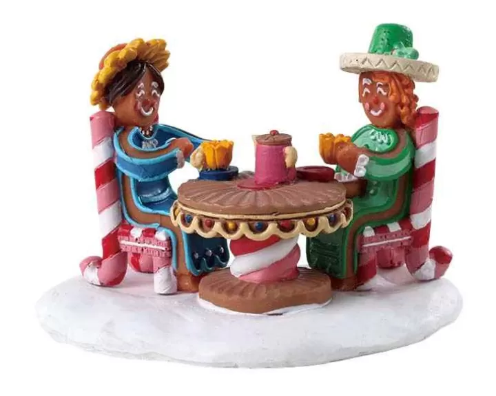 Lemax 73337 - Tea And Cakes - Sugar N Spice Accessories