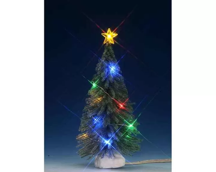 Lemax 74268 - Multi Light Spruce, Medium, Battery-Operated (4.5V) - Trees