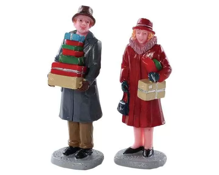 Lemax 82609 - Mailing Frenzy, Set Of 2 - Figurines