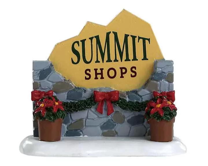 Lemax 84364 - Summit Sign - Misc. Accessories