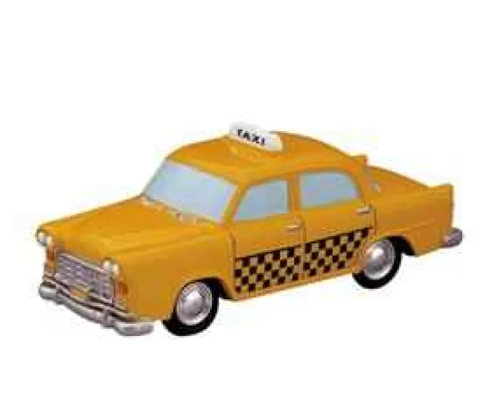 Lemax 84832 - Taxi Cab - Trains & Vehicles; Misc. Accessories