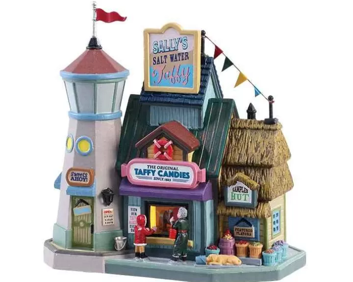 Lemax 85338 - Sally's Salt Water Taffy - Plymouth Corners