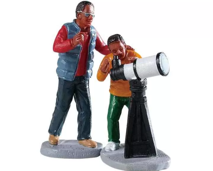 Lemax 92744 - Stargazing, Set Of 2 - Figurines