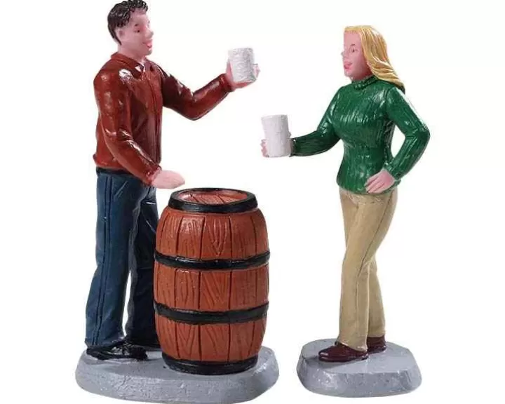 Lemax 92769 - "Cheers!", Set Of 2 - Figurines