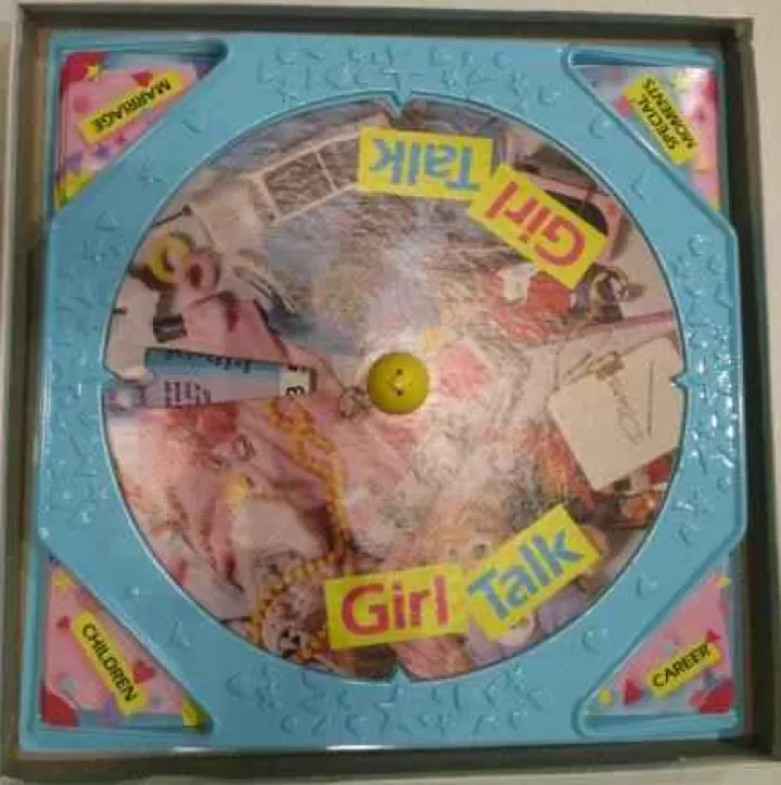 Vintage Board Games Girl Talk - First Edition - Golden