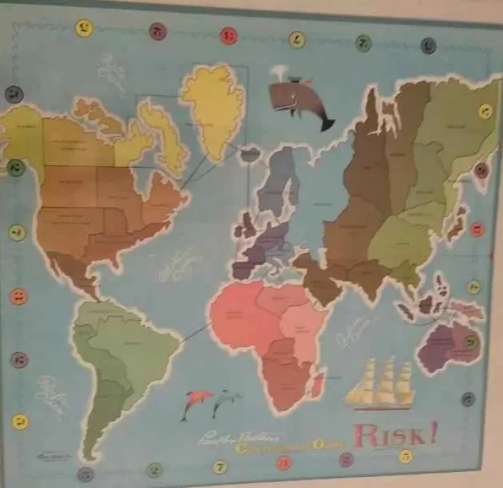 Vintage Board Games Risk - 1975 Edition - Parker Brothers