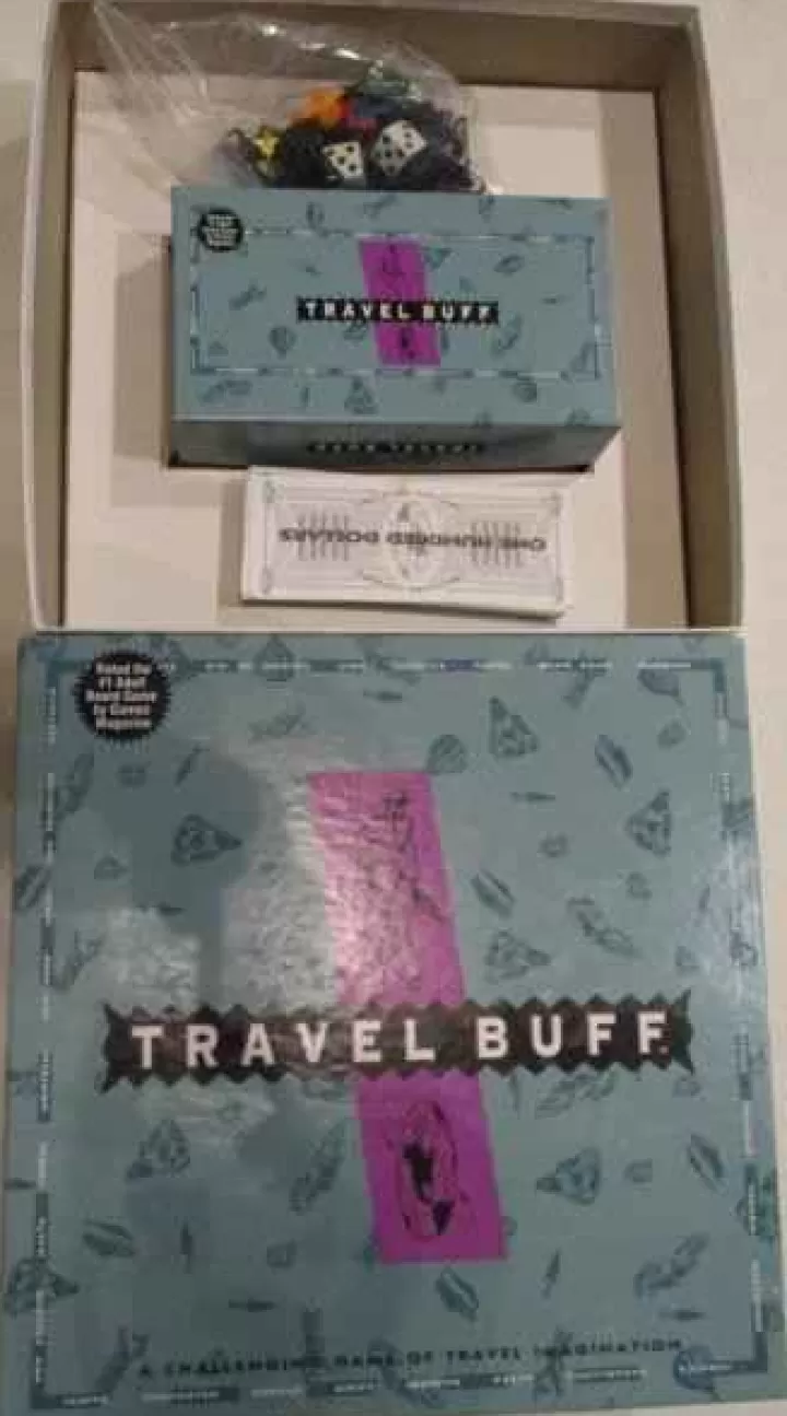 Vintage Board Games Travel Buff - Intellectual Technologies